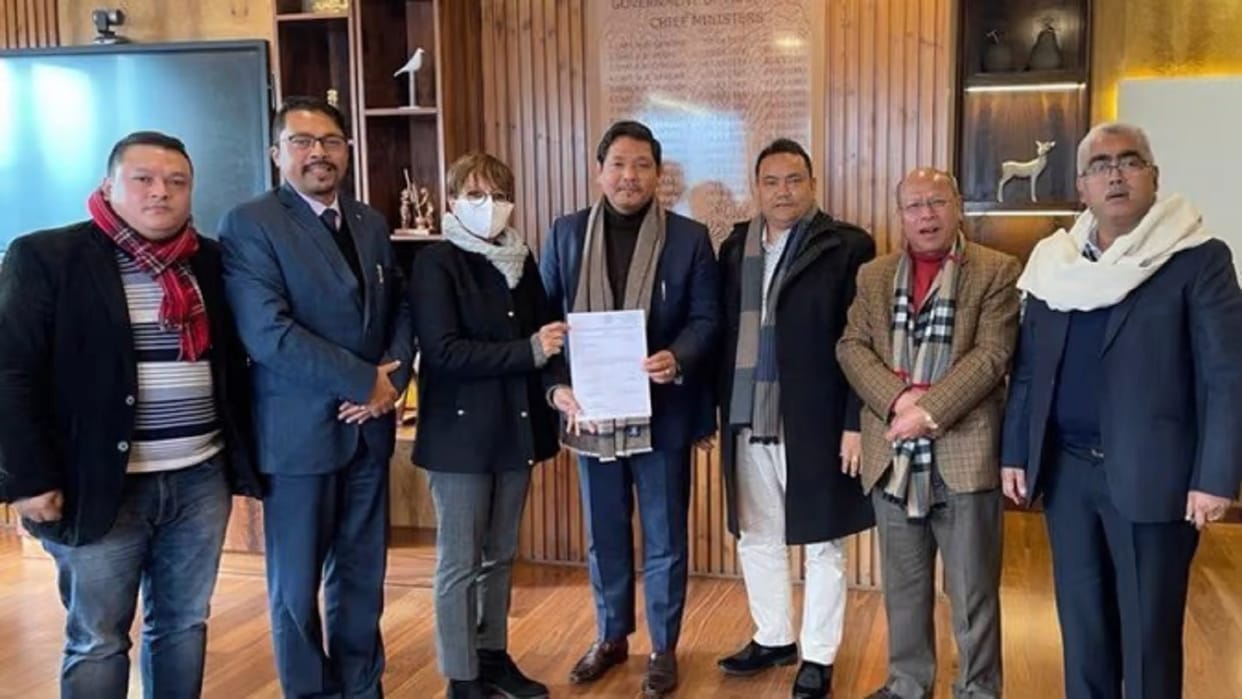 Congress suspendeds five MLAs who joined BJP backed MDA in Meghalaya