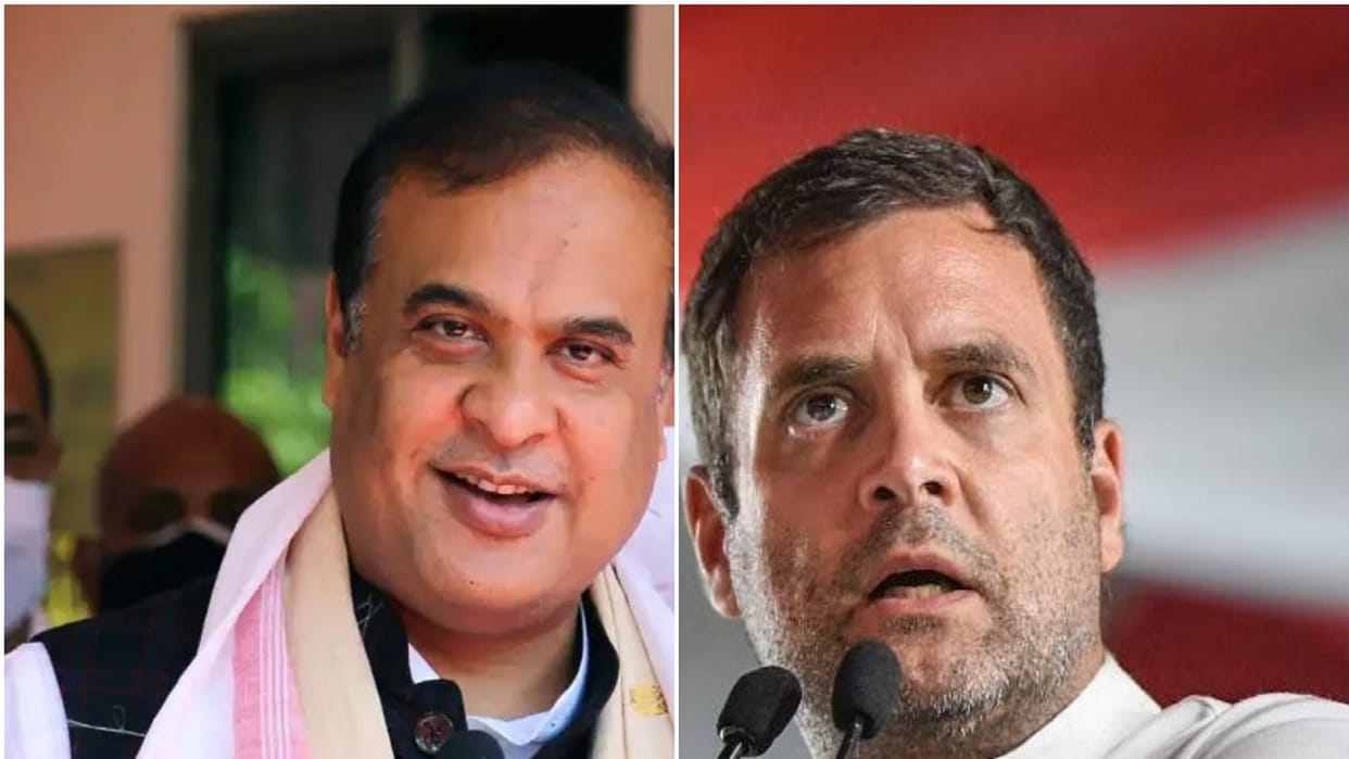 Himanta Biswa Sarma Says, Rahul Gandhi Claims about Assam are False, Nehru Left Assam live with pakistan