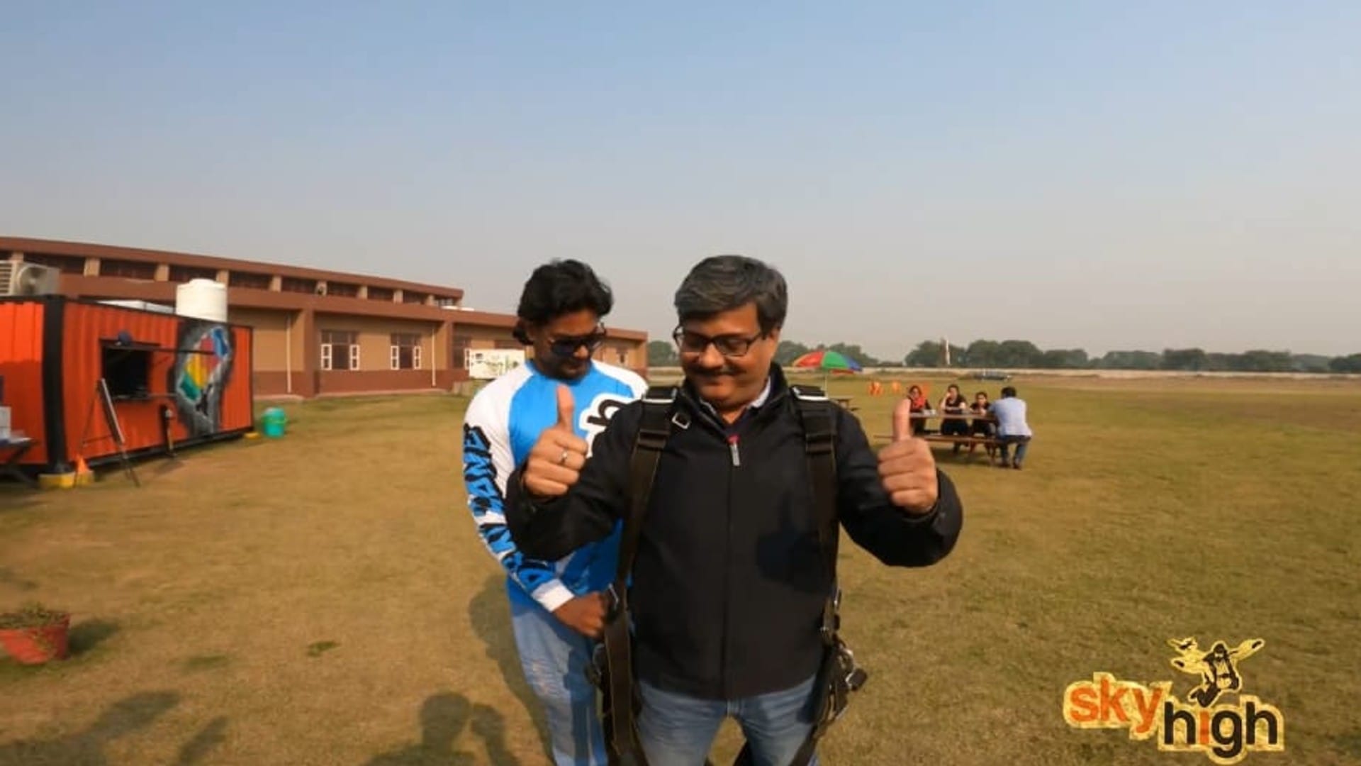 Sky diving in Madhya Pradesh too: The principal secretary himself jumped from a height of 10 thousand feet to test the security arrangements