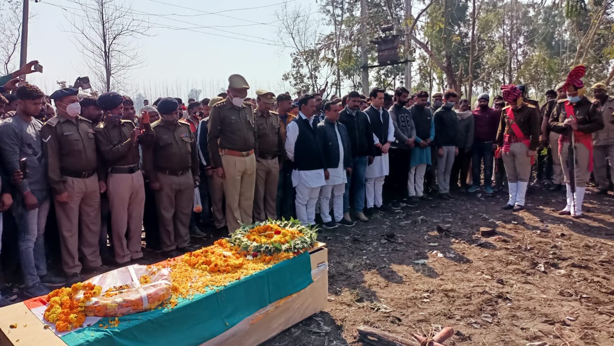 Soldier's funeral with state honors