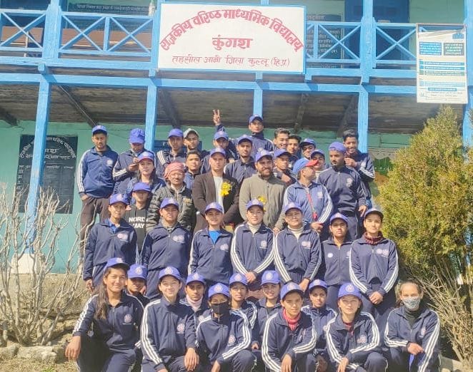 cadets start cleaness drive in kungs anni