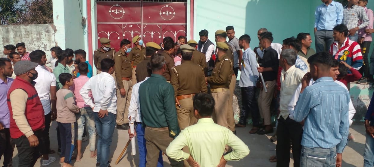 Sant Ravidas procession police stopped, uproar