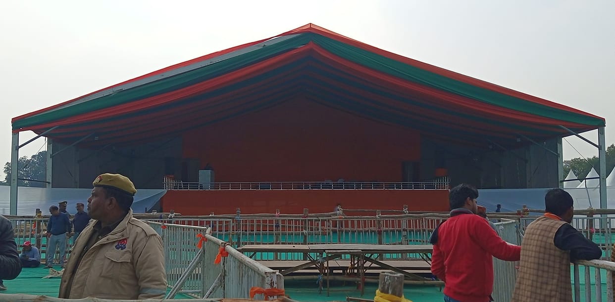 Modi will make the election atmosphere today