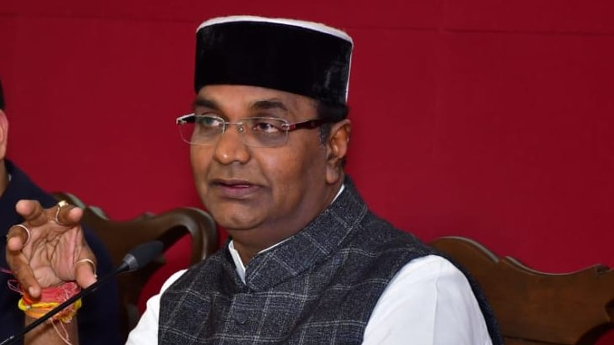 Minister Sarang's taunt on Congress: Said whoever bids highest on 10 janpath, he will become Leader of Opposition