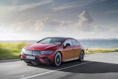 Mercedes-AMG EQE SUV Electric Car 2022 Mercedes-AMG EQE Range Mercedes-Benz reveals all-electric AMG model EQE electric vehicles