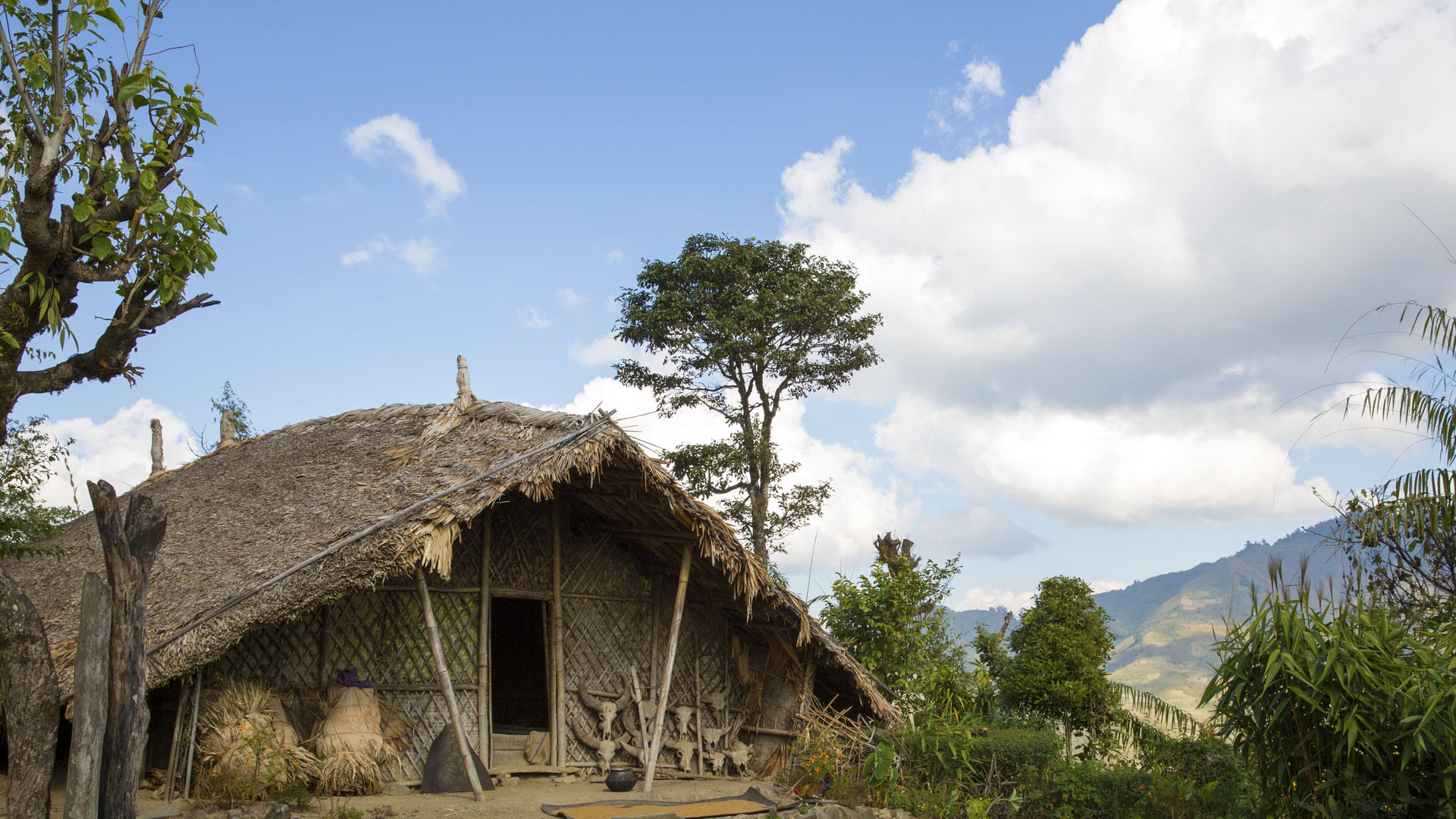 most interesting story of unique village Longwa in india where peoples bedroom in one country and kitchen in another country