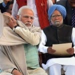 प्रधानमंत्री नरेंद्र मोदी और पूर्व प्रधानमंत्री मनमोहन सिंह