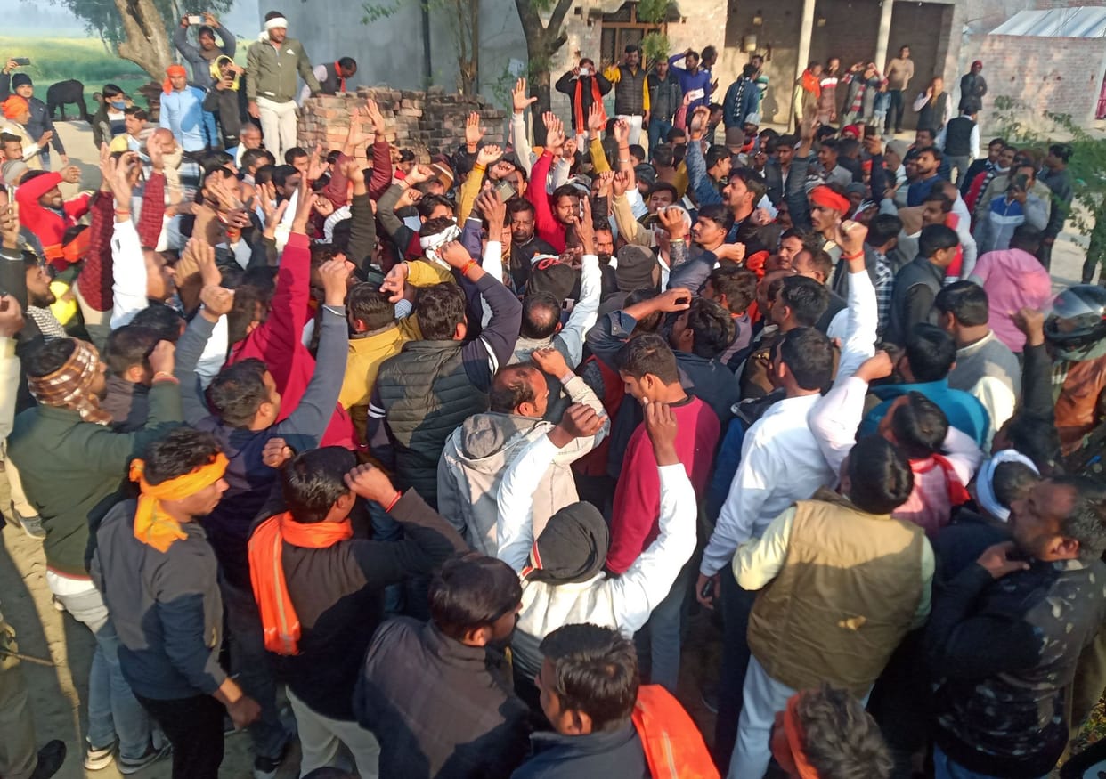 Attack on BJP rath