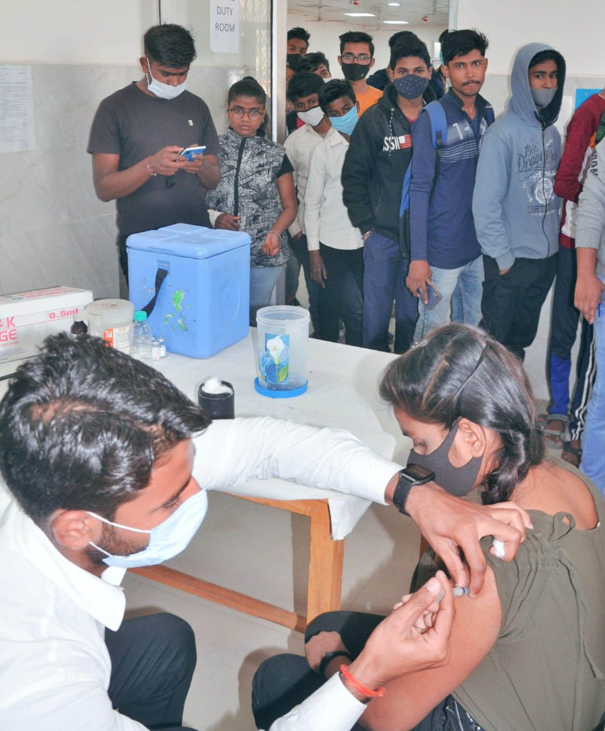 8.31 lakh people of Mandal did not get second dose