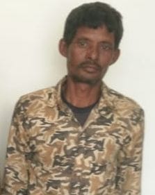 Accused arrested for stealing in juice shop