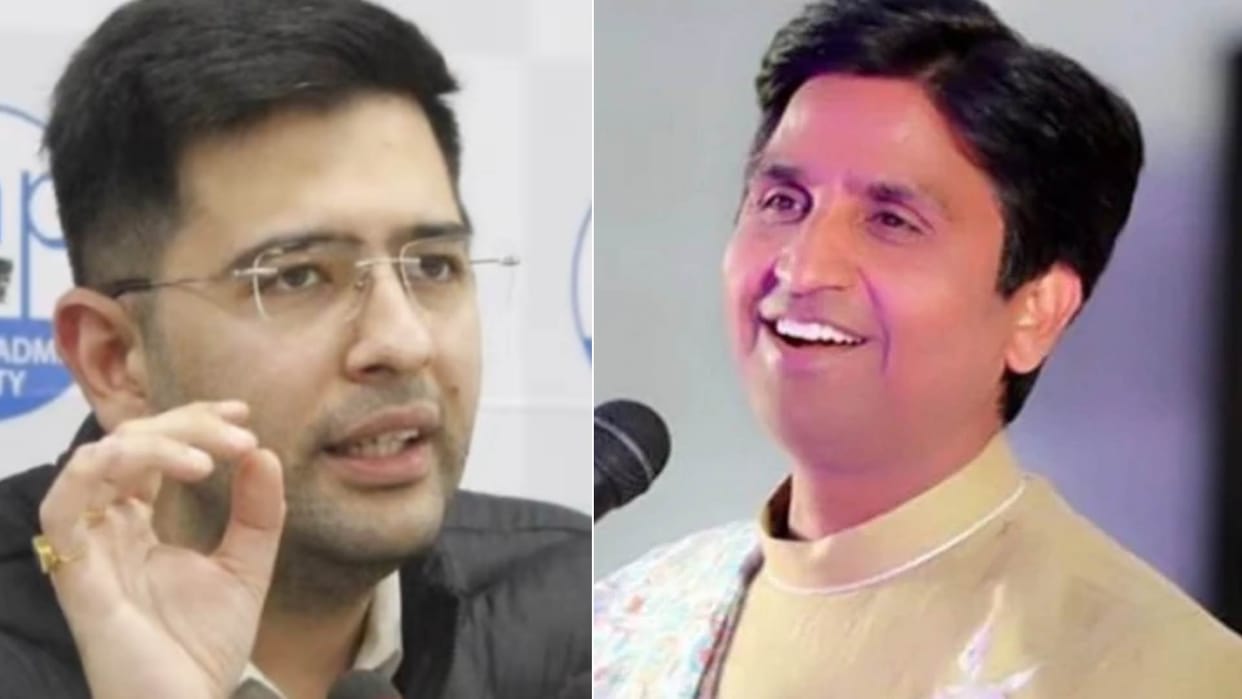 Kumar Vishwas reply on press conference of Raghav Chadha