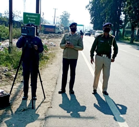 police challan to voilation of treffic rules