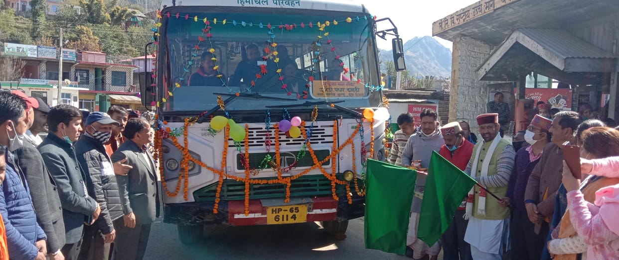 Operation of Mudrika Bus in Padhar