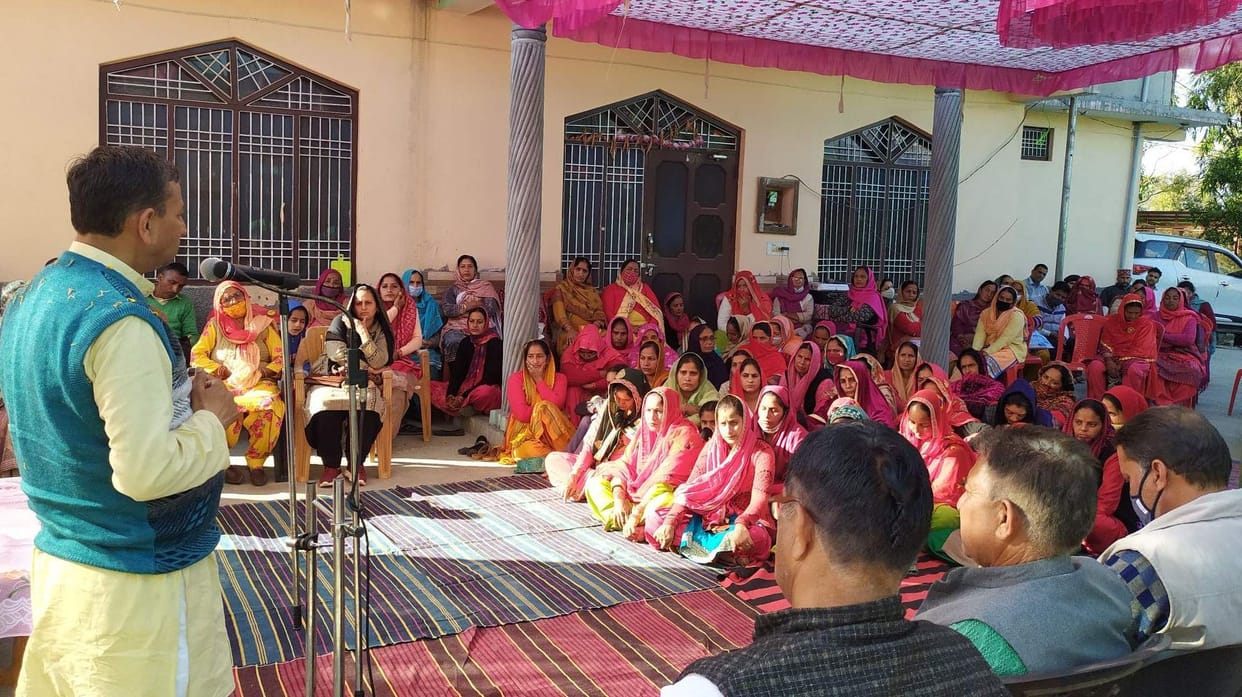 Minister Garg inaugurated the Seri Culture Community Hall