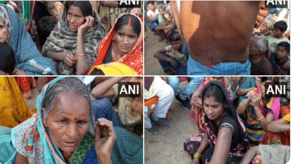 Sand Mafia gaya in bihar beaten villagers for putting forth view