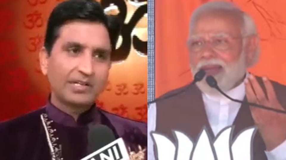 PM Narendra Modi Attack on Arvind Kejriwal over statement of Kumar Vishwas