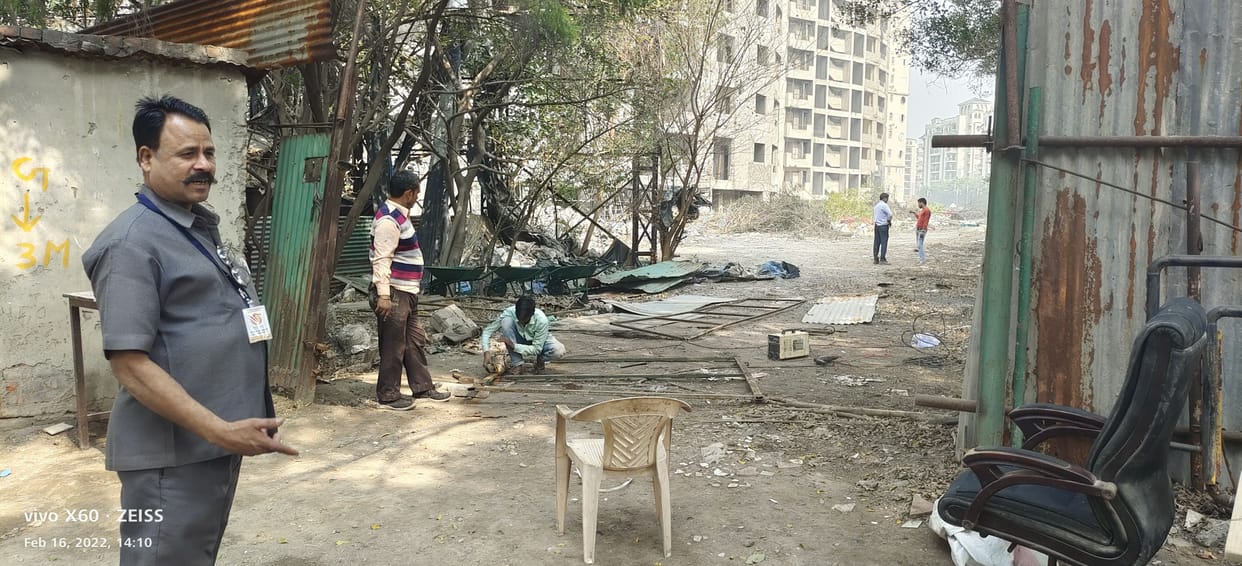 Work begins on site for demolition of twin towers