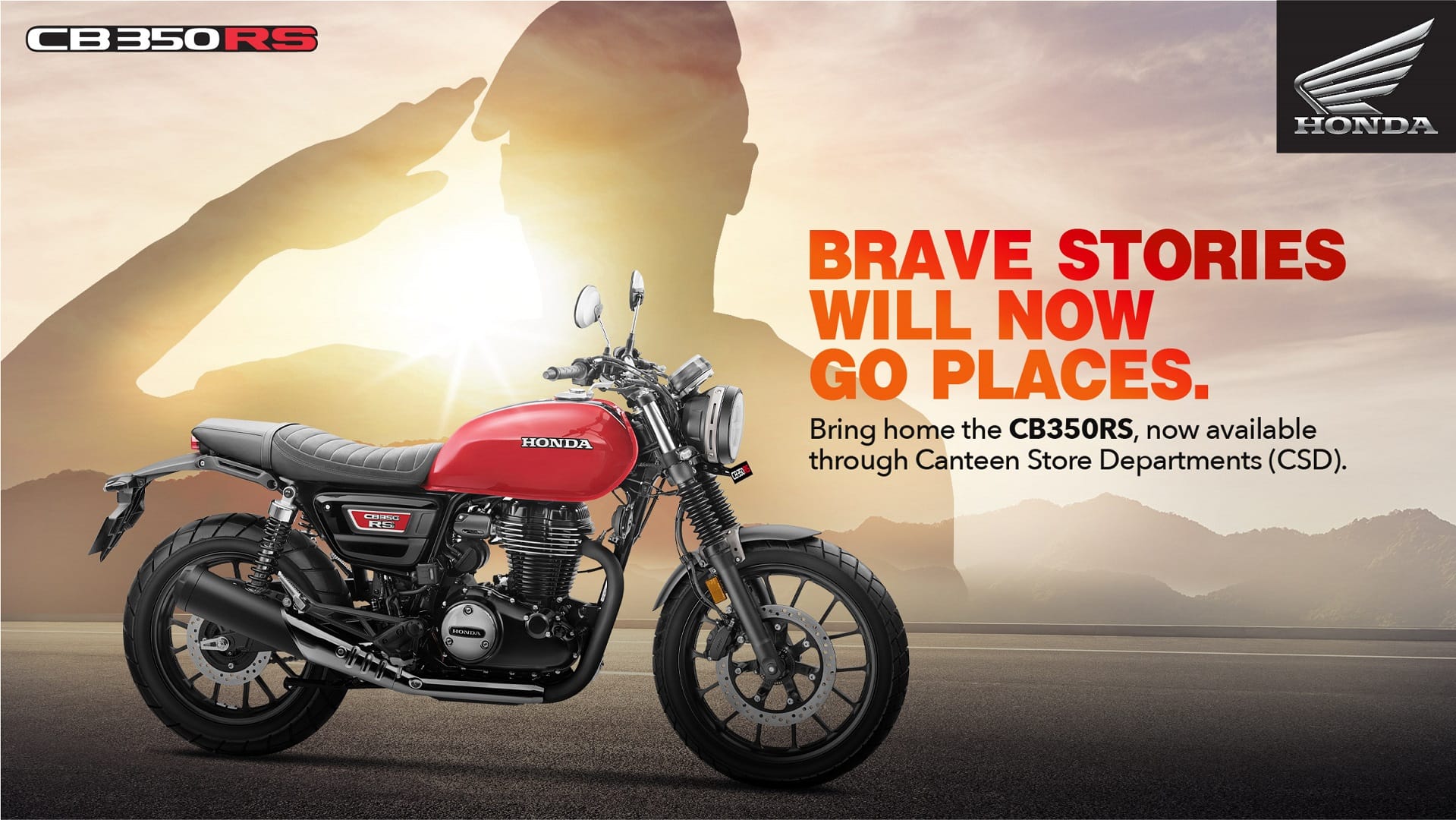Honda Hness CB350 CSD Price Honda Hness CB350 RS CSD Price Honda H'ness CB350 and CB350RS now available at CSD Stores