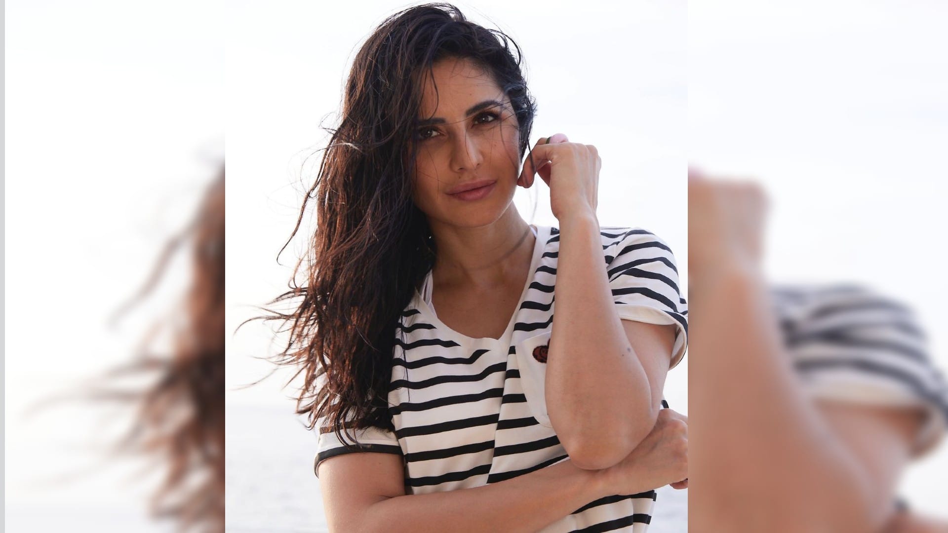 katrina kaif spot in airport wearing stunning pink kurta with jutti