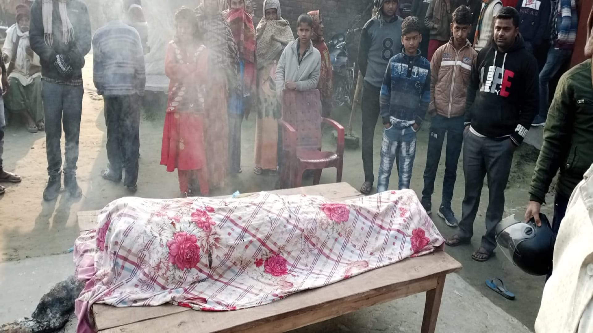 Kushinagar Well Incident Slabs were laid on the well about 10 years ago