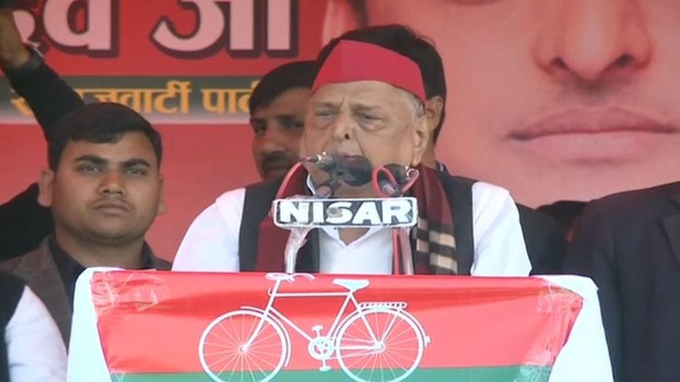 UP Assembly Election 2022 Mulayam Singh Yadav Rally in jaunpur with akhilesh yadav  This seat of Purvanchal prestige for samajwadi party