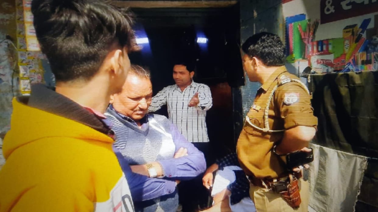 Accident in Bijnor: two youth have died in road accident one injured