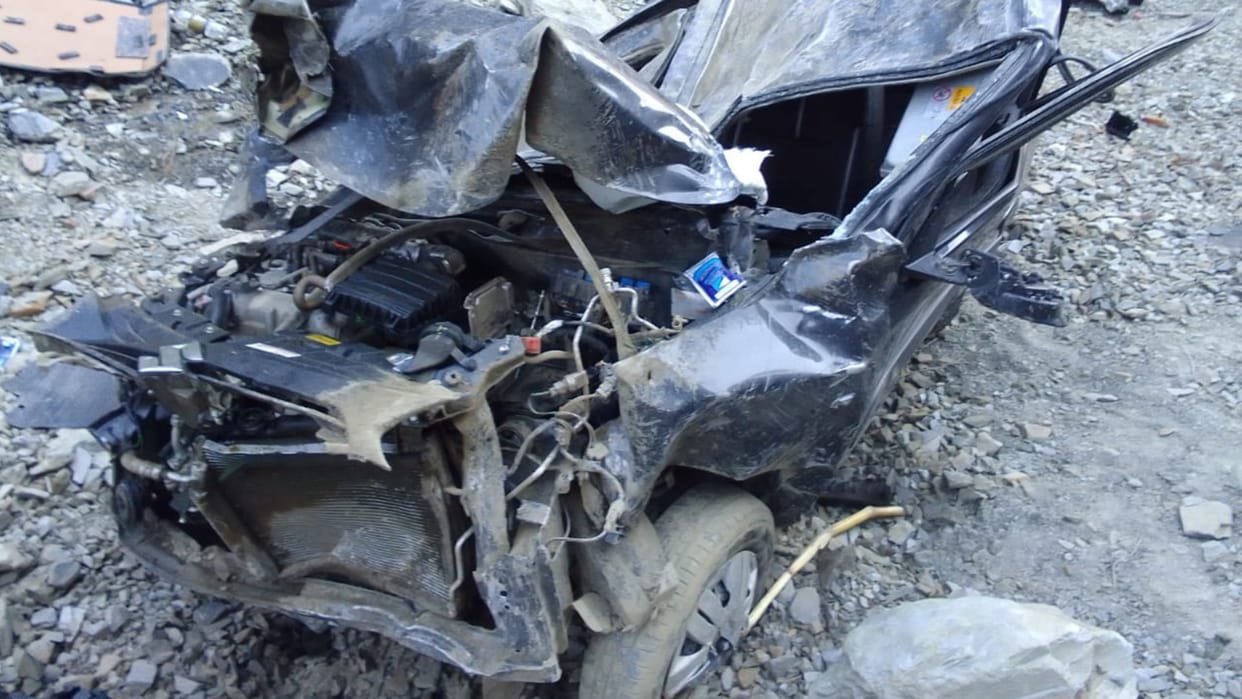 one killed two injured car accident in chamba himachal pradesh