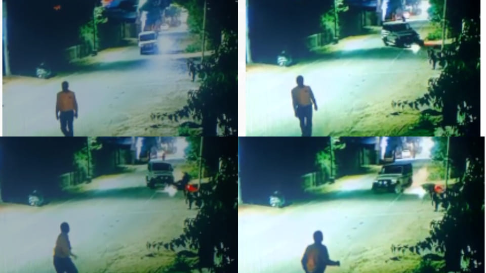 Rajasthan news Attempt to kill RTI activist by crushing with Bolero in Jhunjhunu