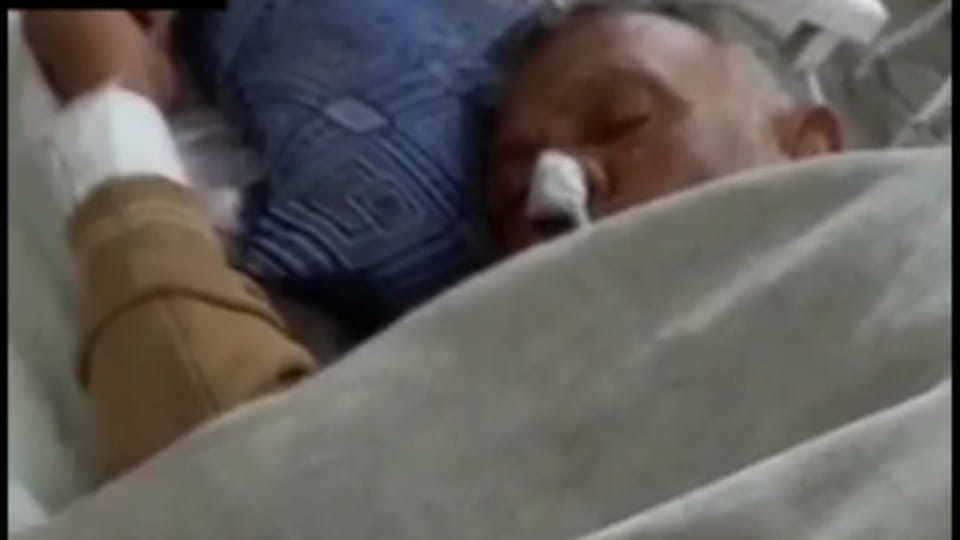 Rajasthan news Troubled by punches the old man ate poison in pali