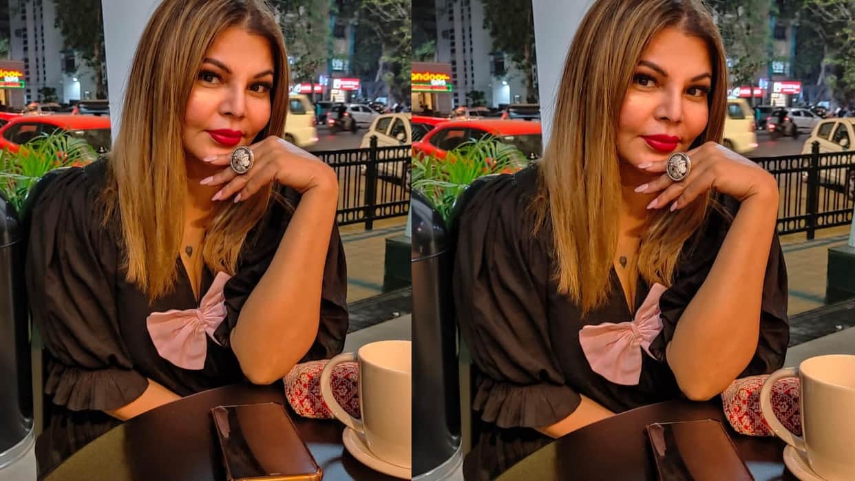 Video: social media Users shared the rakhi sawant mehandi photos actress said i wept when i put mehandi for ritesh