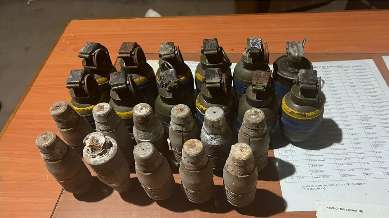 Baramulla Police Army SSB CRPF busted terror hideout during CASO