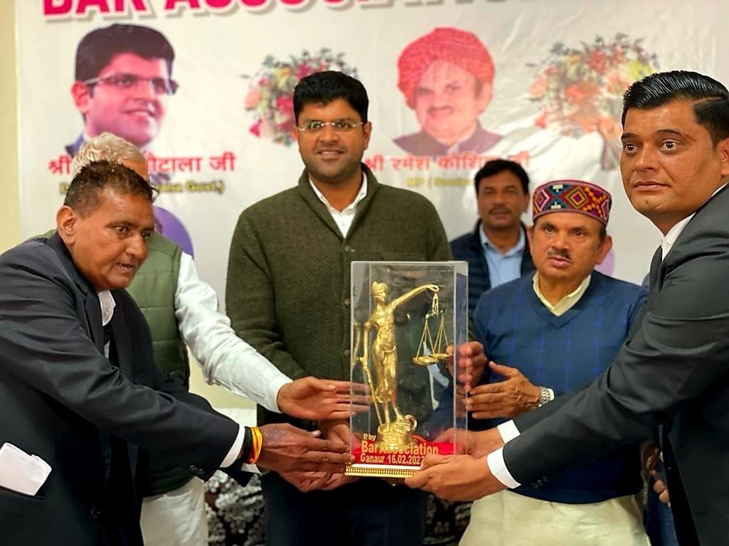 Gannaur bar will have Wi-Fi facility with digital library: Dushyant Chautala