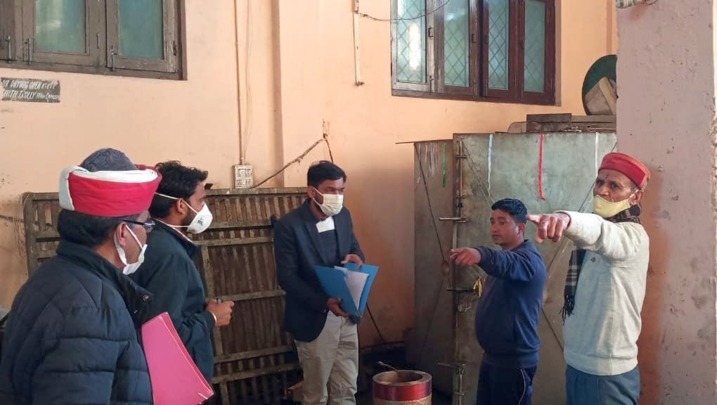 Inspection And Meeting of DM Pithauragarh