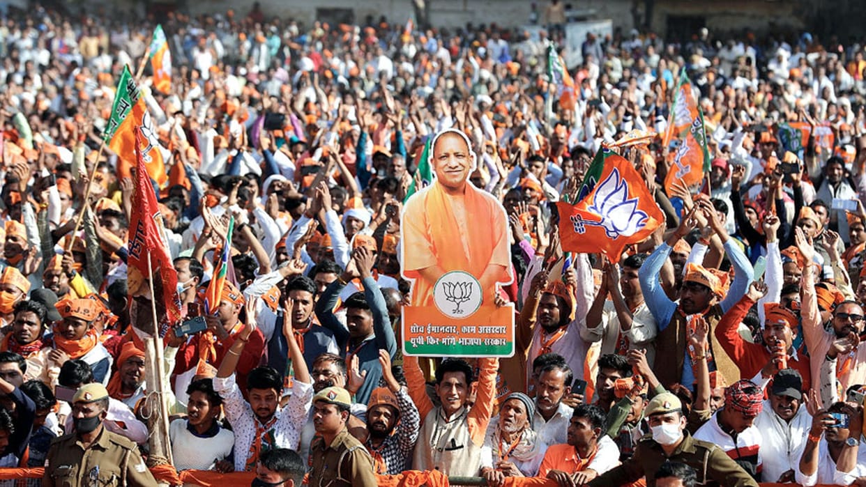 UP Elections 2022 CM Yogi Will Addresses 5 Public Rally in Lakhimpur Kheri Today CM Yogi will hold five meetings in Lakhimpur Kheri today