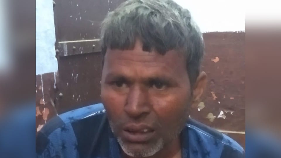 husband killed his wife sleeping in the house by hitting her with a brick in etah