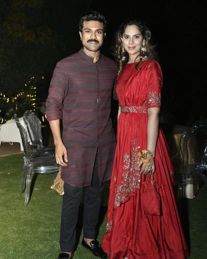South Superstar Ramcharan wife Upasana Kamineni Konidela wished mother in law on her birthday
