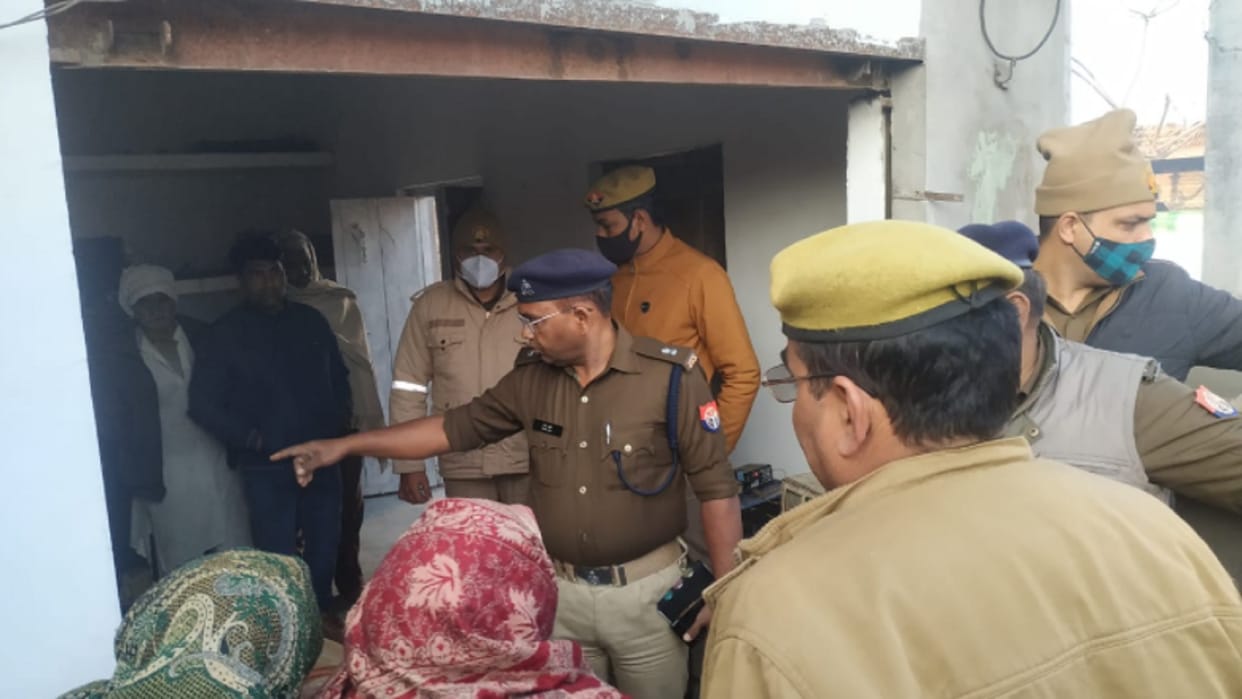 Murder in Bijnor: Dead body of trader have found in house in village