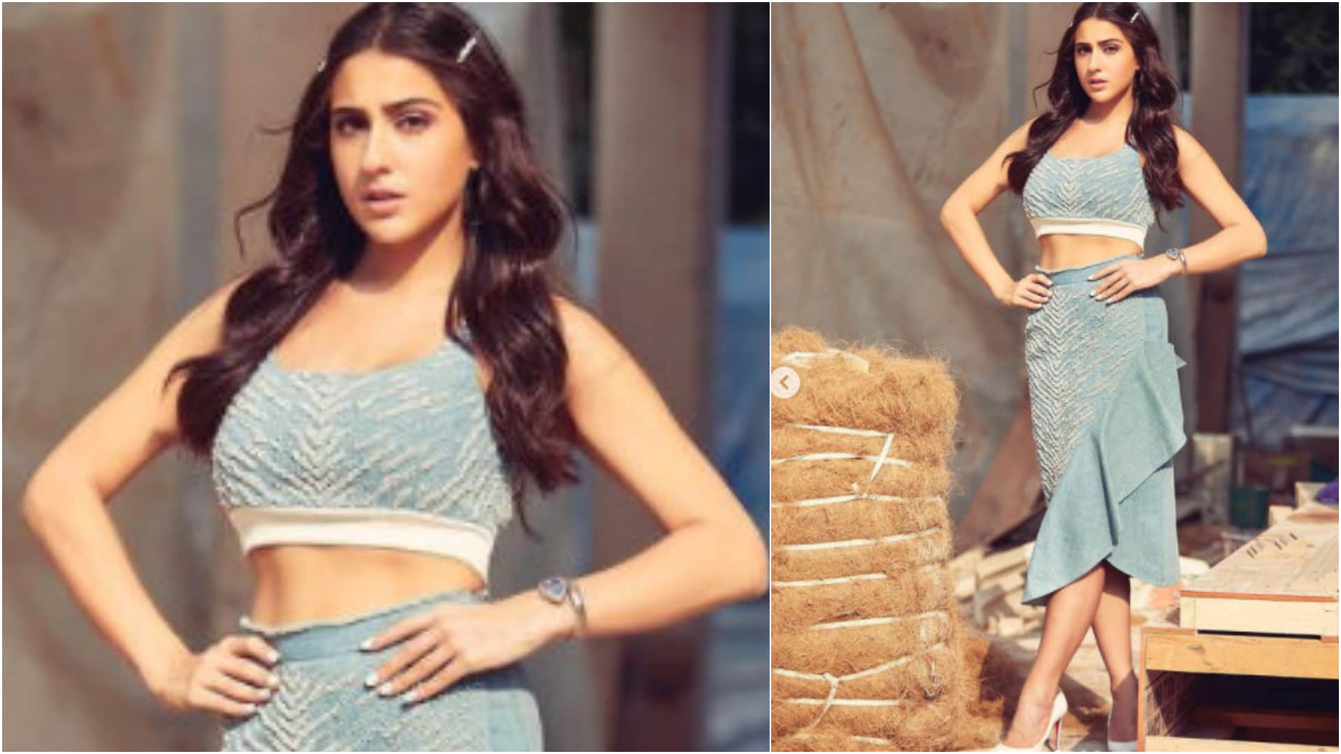 style tips how to carry denim skirt like bollywood actress