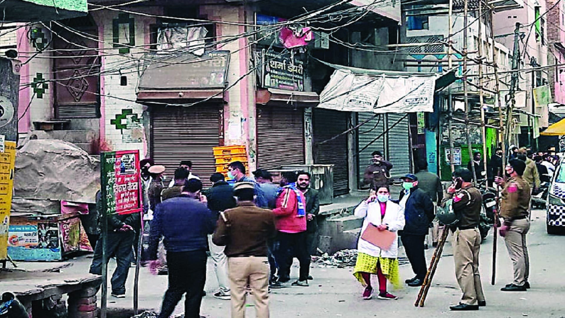 IED Found in Seemapuri Suspicion of mixture of ammonium nitrate and RDX in explosive