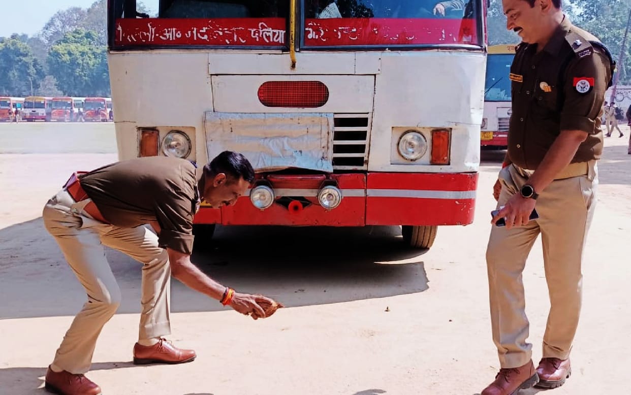 One thousand security personnel left for the remaining phases of polling