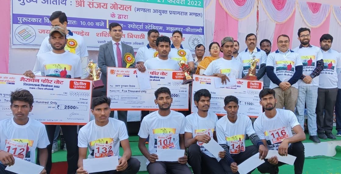 Youths ran to make them aware of voting