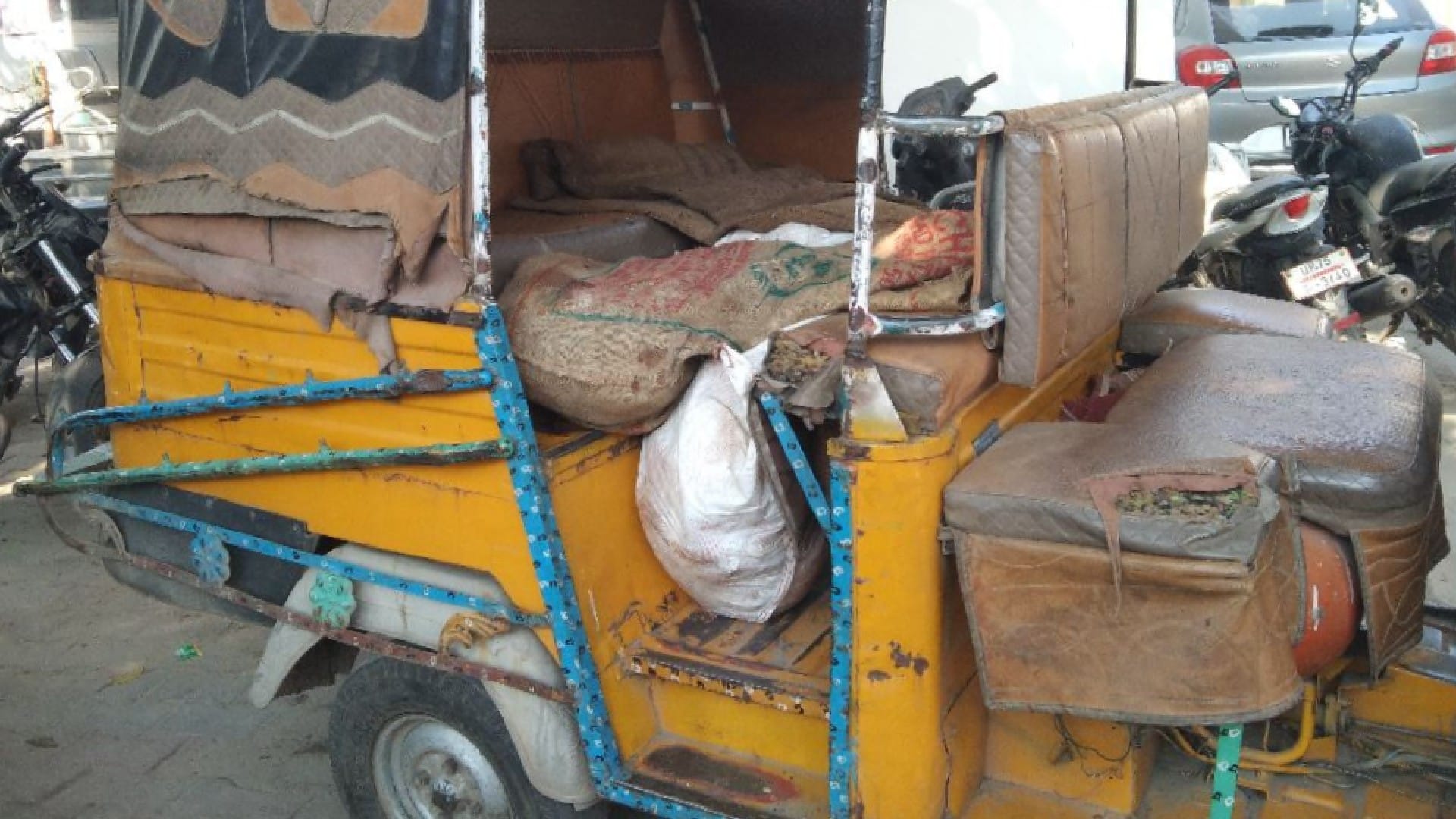 police-PAC deployed in area after attack on cow protectors in Mathura