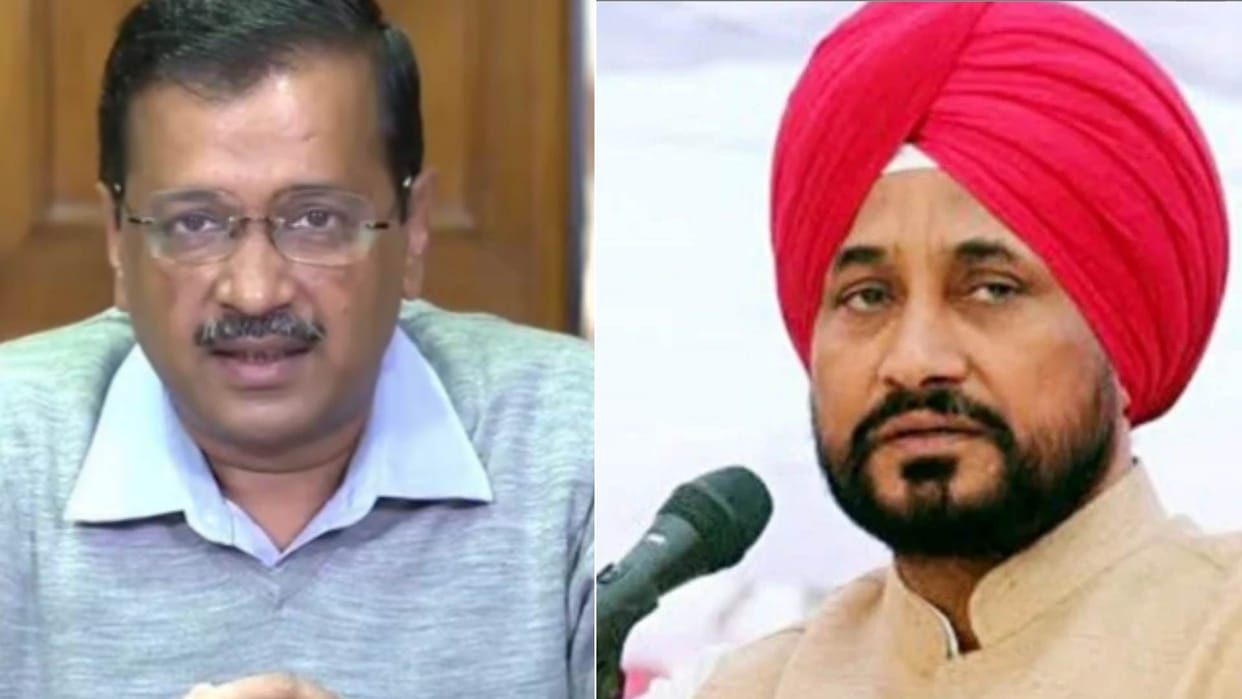 Charanjit Singh Channi and Arvind Kejriwal targeted each other