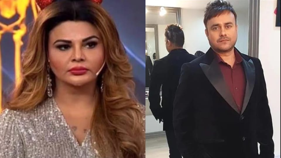 Video: social media Users shared the rakhi sawant mehandi photos actress said i wept when i put mehandi for ritesh