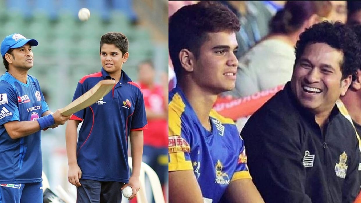 Sachin tendulkar want arjun to have Freedom to fall in love with cricket told why din't watch his matches