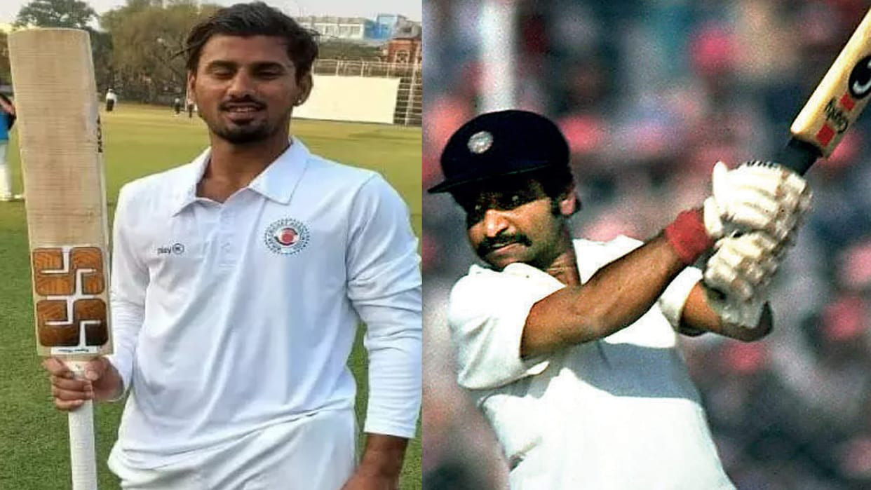 Ranji Trophy Sakibul Ghani gundappa viswanath and 8 other indians batsman hits 200 plus runs in debut match only one played international cricket