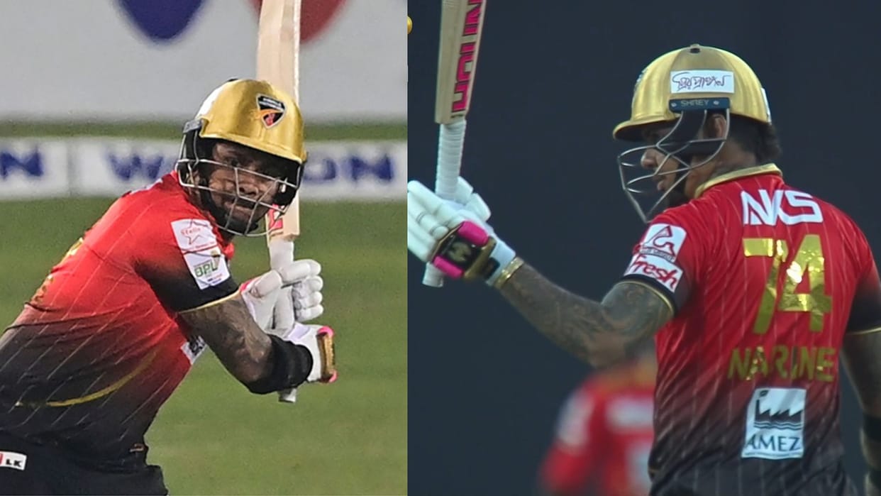 Bangladesh Premier League Sunil Narine hits another half century in bpl 2022 scored 57 runs in 23 balls in the final