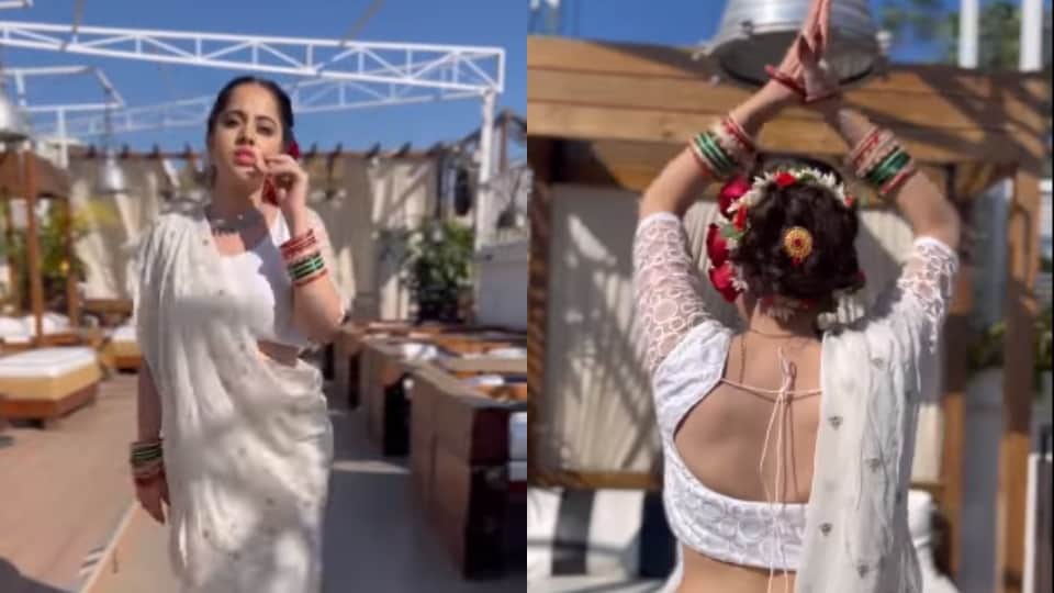 Urfi Javed wore a nude color bold dress social media users said shameless