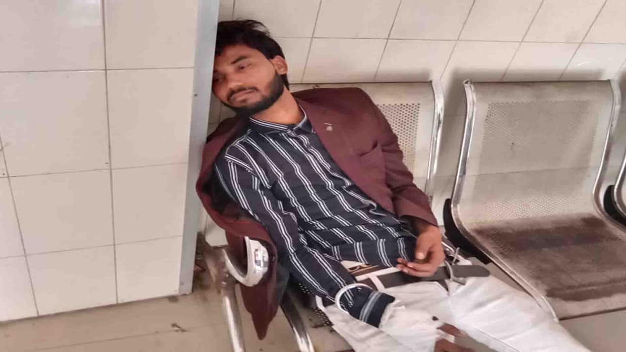Road accident in Unnao, one died and two injured