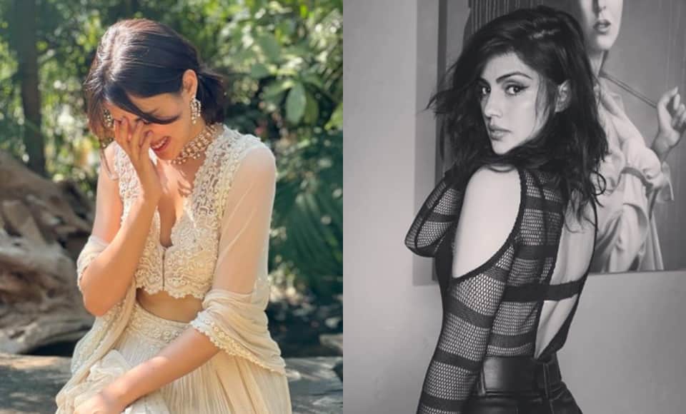 rhea chakraborty enjoys farhan-shibani wedding